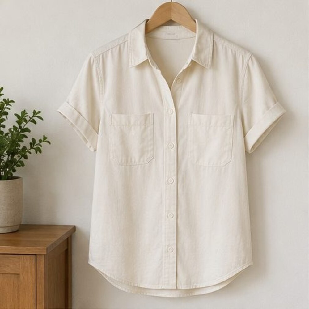 Ivory Utility Pocket Shirt